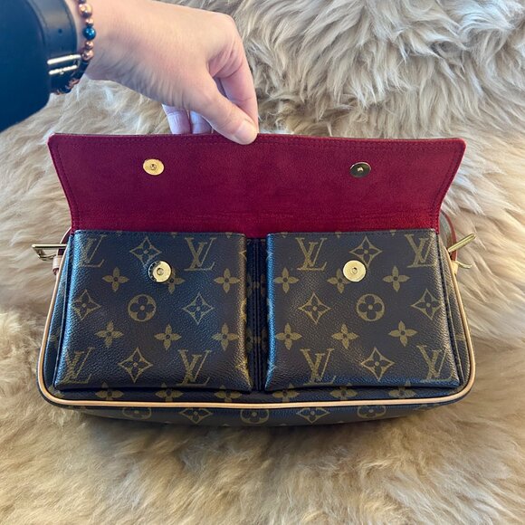 Louis Vuitton Viva-Cite MM Monogram Shoulder Bag | Full Set | Authentic | Rare - Picture 6 of 10